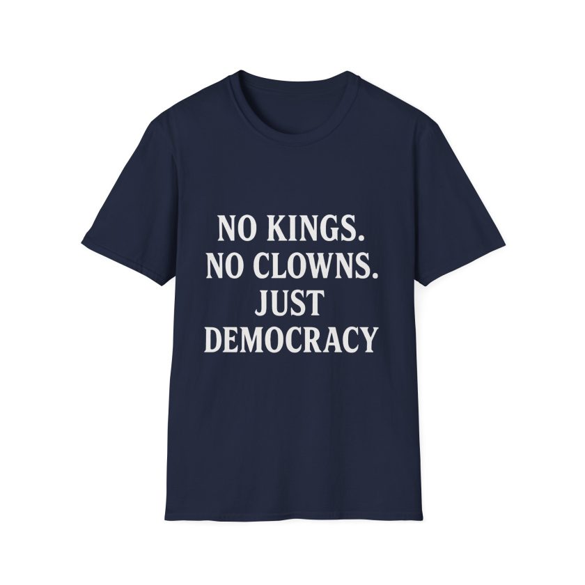 Democracy Statement Tee , Casual Unisex - Image 18