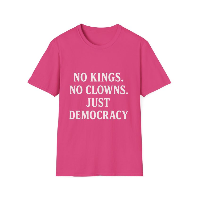 Democracy Statement Tee , Casual Unisex - Image 20