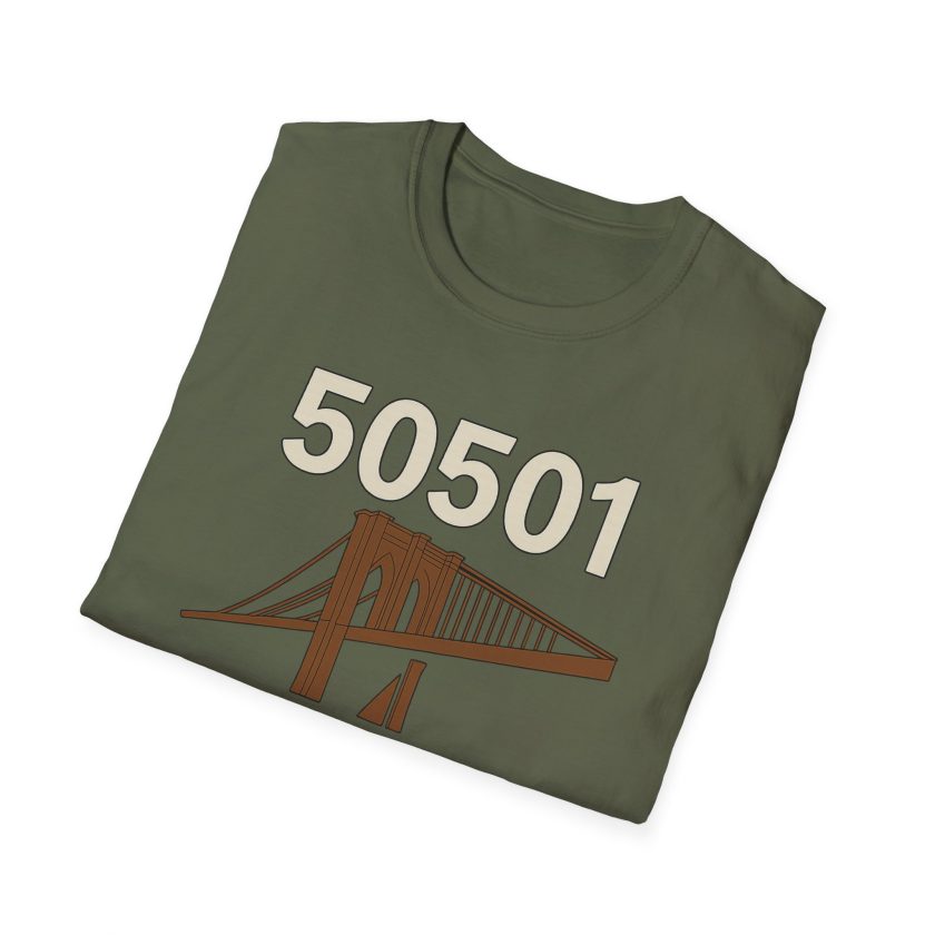 Bridges Not Walls T-Shirt, Casual Unisex Tee - Image 8