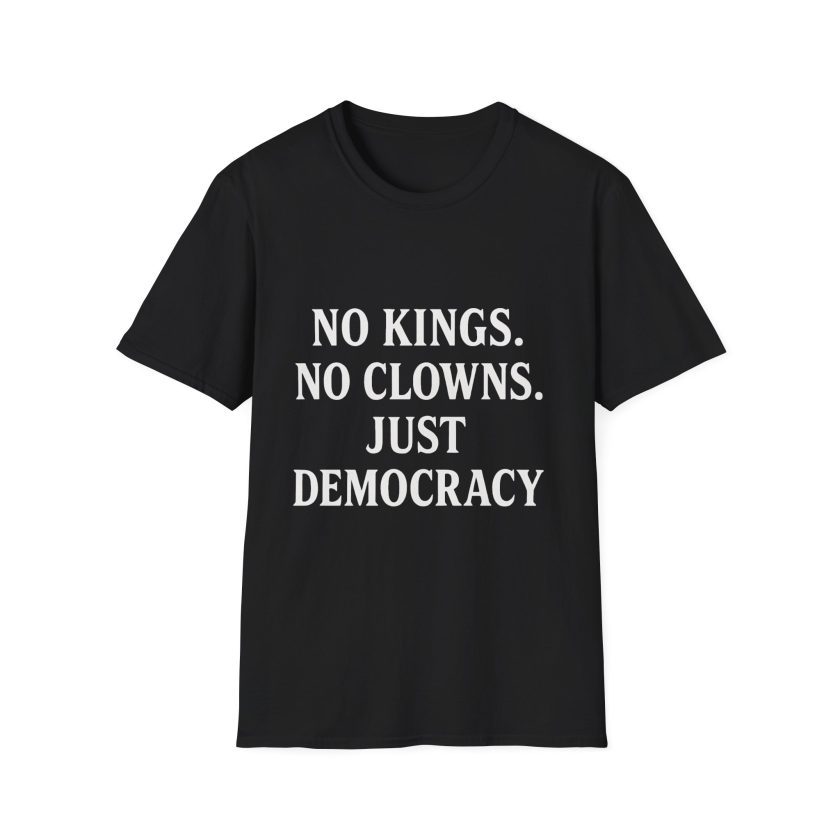 Democracy Statement Tee , Casual Unisex