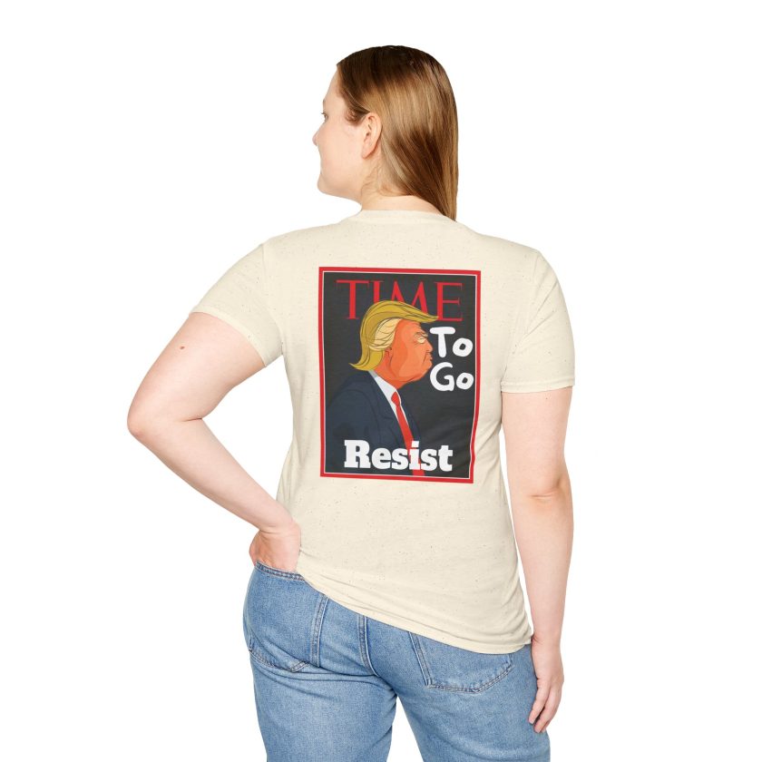 Time to go Tee - Unisex Softstyle - Image 4