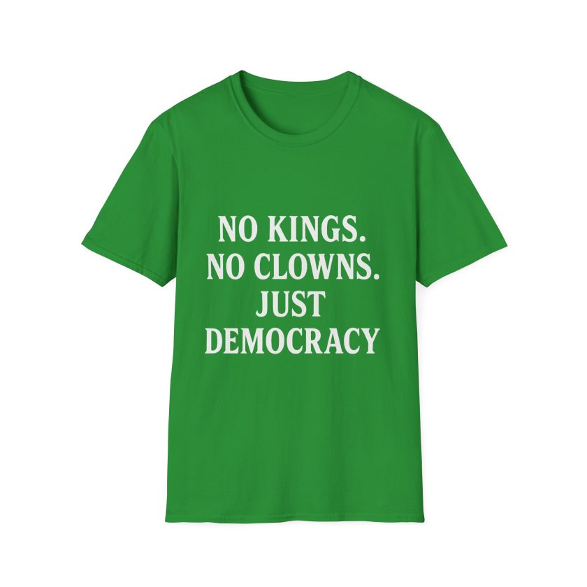 Democracy Statement Tee , Casual Unisex - Image 12