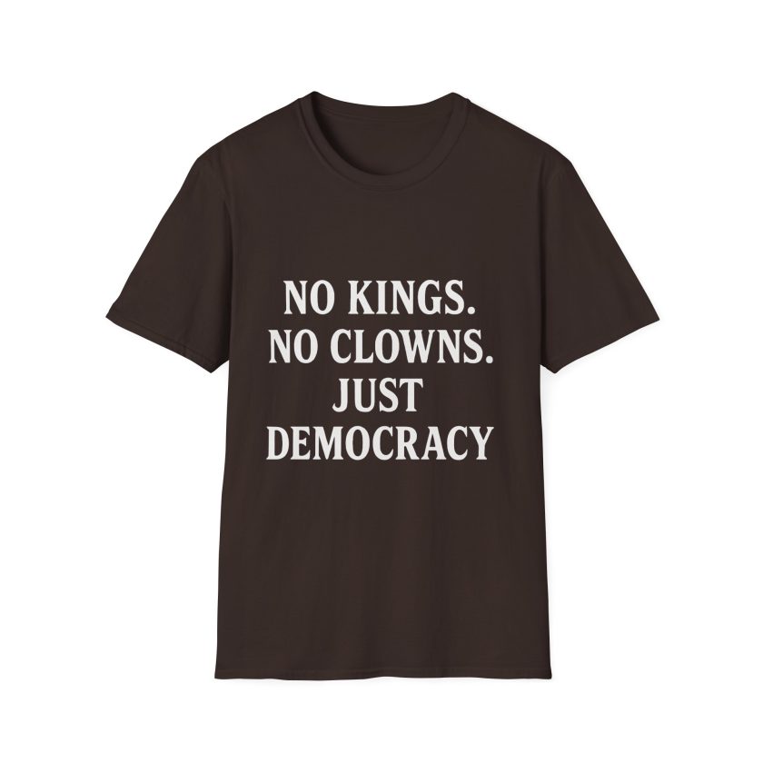 Democracy Statement Tee , Casual Unisex - Image 8