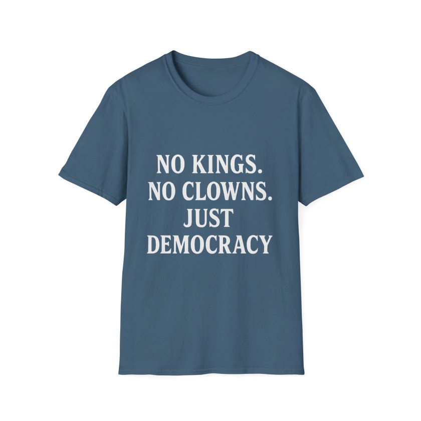 Democracy Statement Tee , Casual Unisex - Image 14